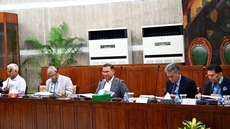 প্রধানমন্ত্রীর সভাপতিত্বে মন্ত্রিসভার বৈঠক,জাতীয় সংসদ ভবনে অনুষ্ঠিত
